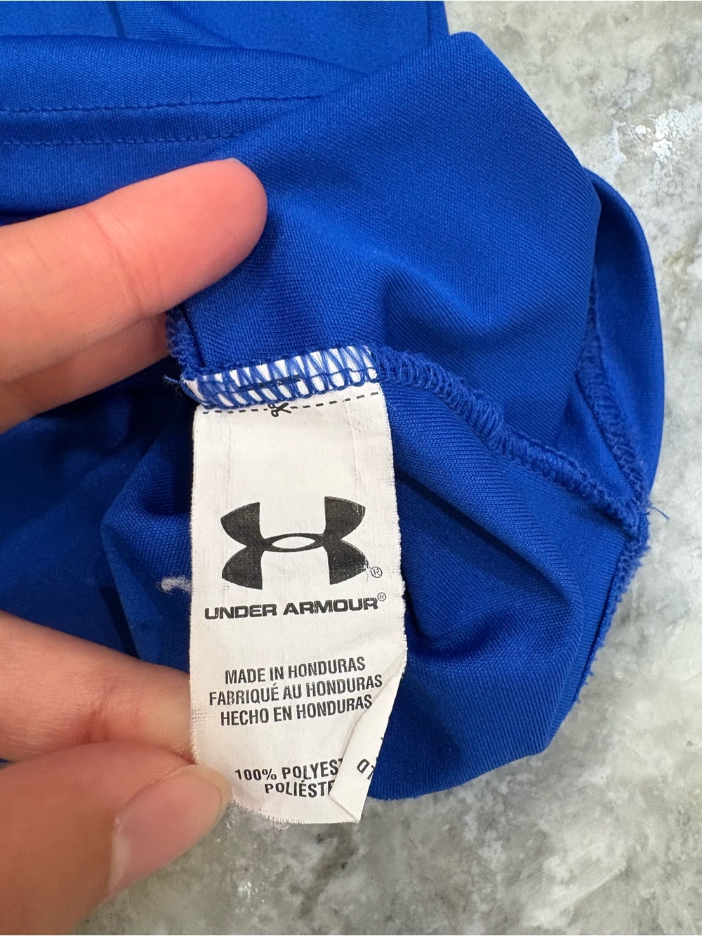 Under Armour Men's Tech 2.0 Short Sleeve Crew - Royal Blue - Picture 5 of 8